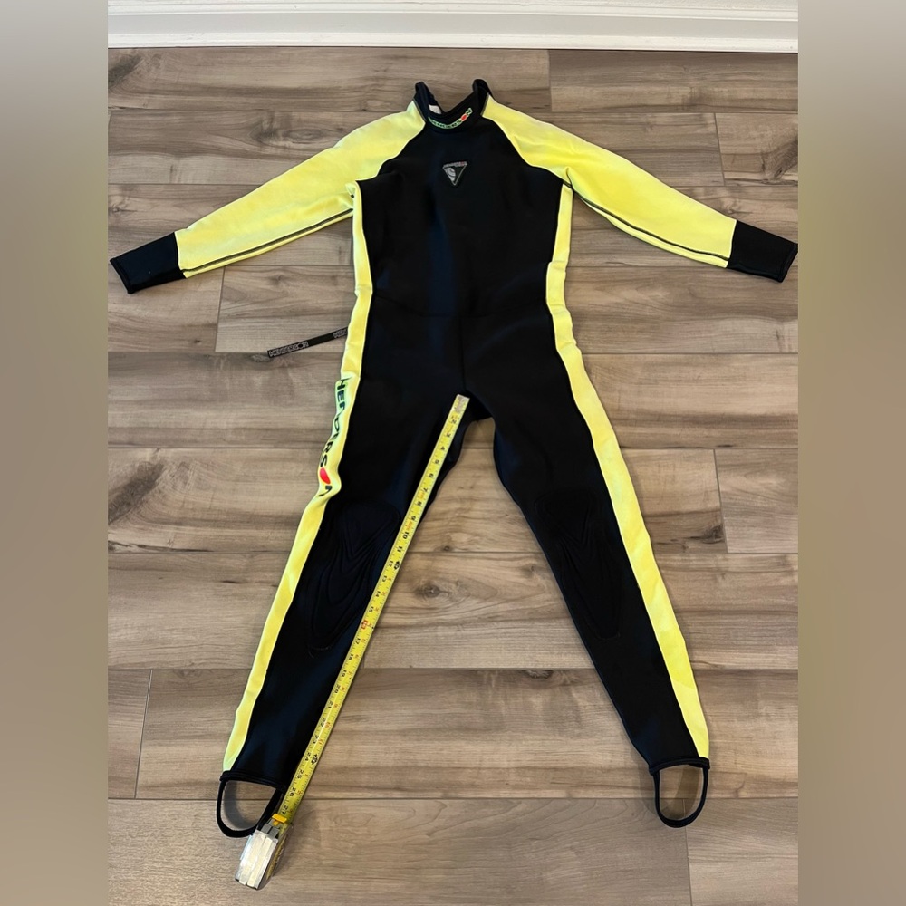 Henderson Aquatics Wetsuit TRI Lam Unisex SizeM back zip long sleeve Made In USA